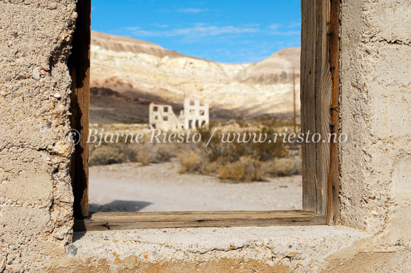 Rhyolite ghost town. Nevada / 