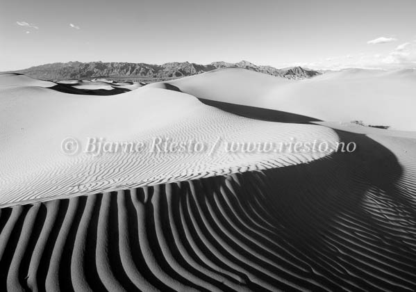 Dune / Mesquite flat dunes. Death Valley, California