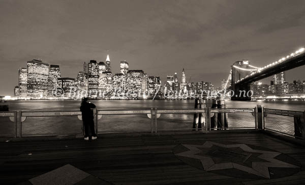 New York / Evening at Manhattan. Photograping New York skyline