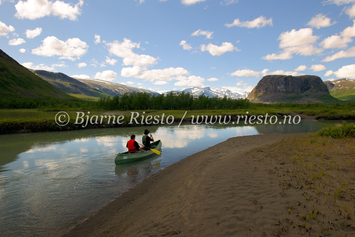 Rapadeltaet i Sarek. Sverige